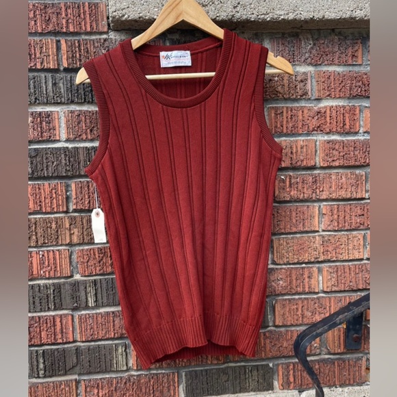 70’s Knit Vest Medium - Picture 2 of 5